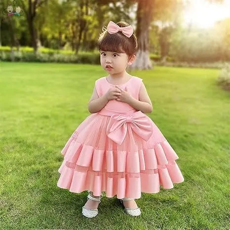 Elegant layers baby dress babynest