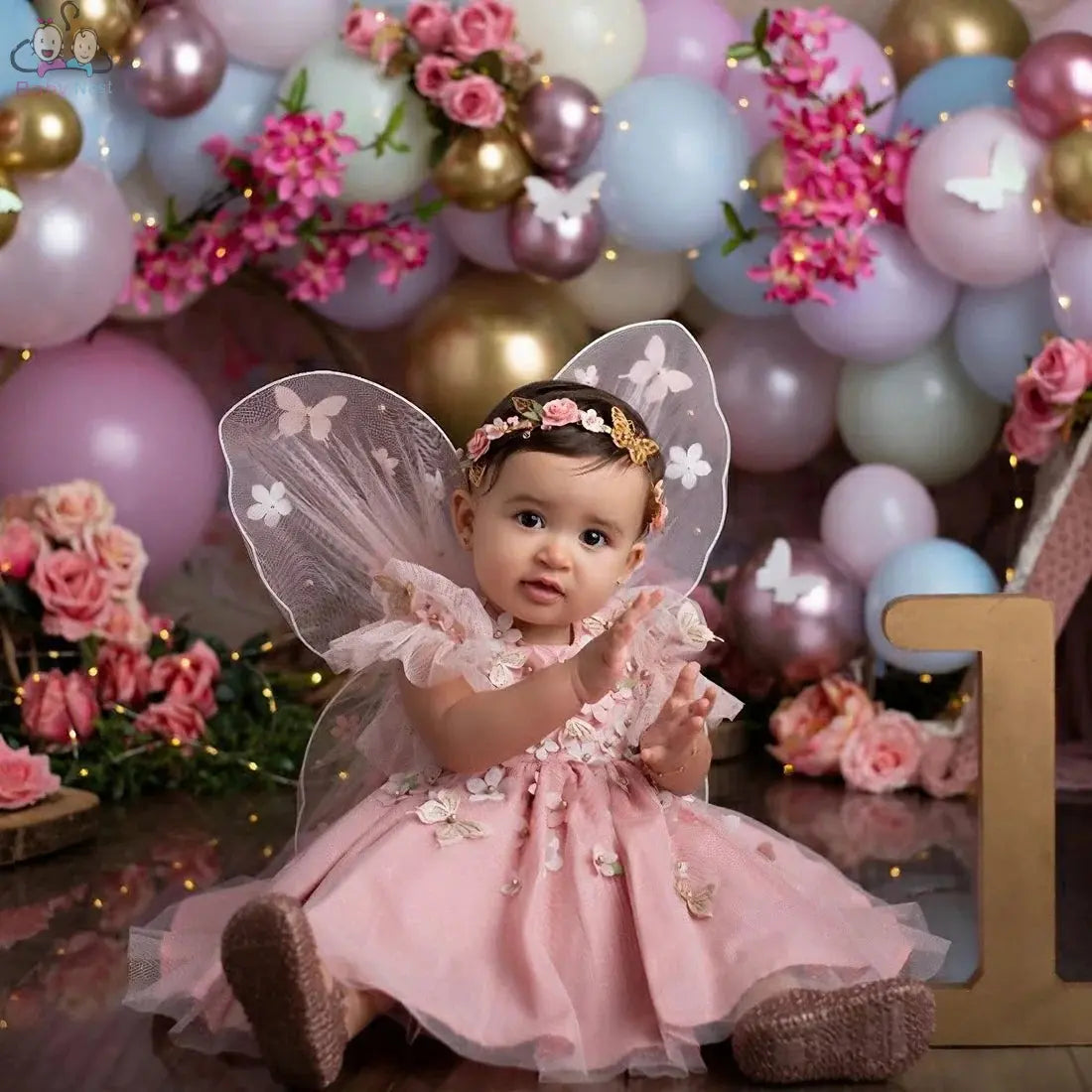 Amazing butterfly birthday dress babynest